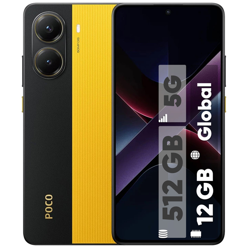 گوشی موبایل شیائومی poco x7 pro حافظه 512 گیگابایت رم 12 گیگابایت