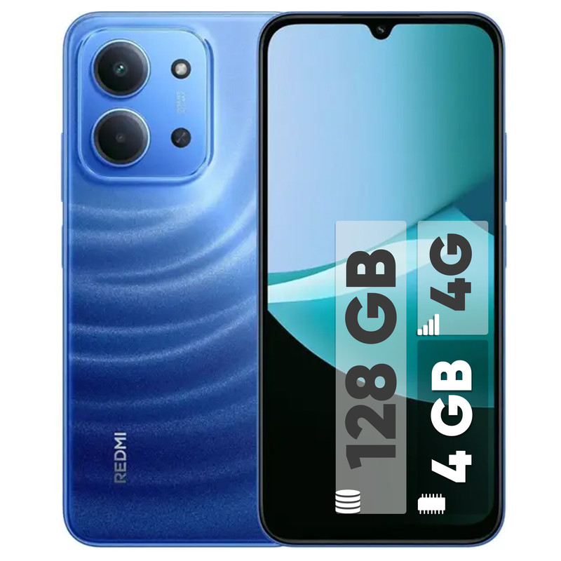 گوشی موبایل شیائومی redmi 15c 4g حافظه 128 گیگابایت رم 4 گیگابایت