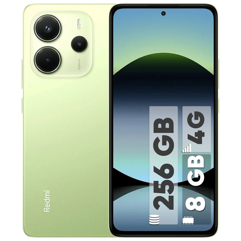 گوشی موبایل شیائومی redmi note 14 4g حافظه 256 گیگابایت رم 8 گیگابایت